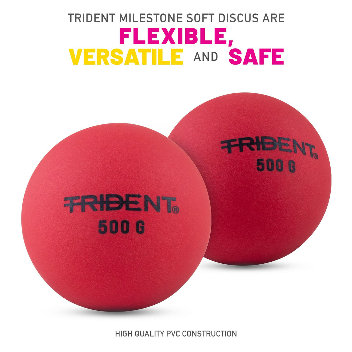 Trident Milestone Soft Shot Put - 500g