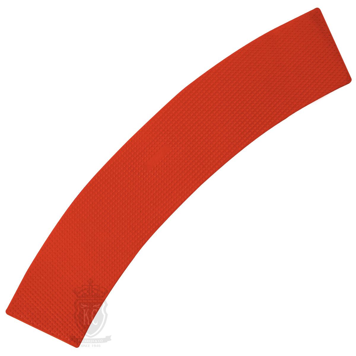 Trident Rubber Curved Marker - Red