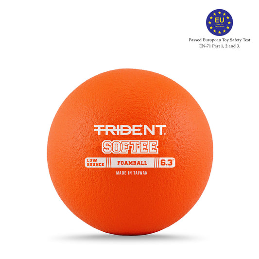 Trident Softee Low Bounce Foam Ball - Orange (6.3")