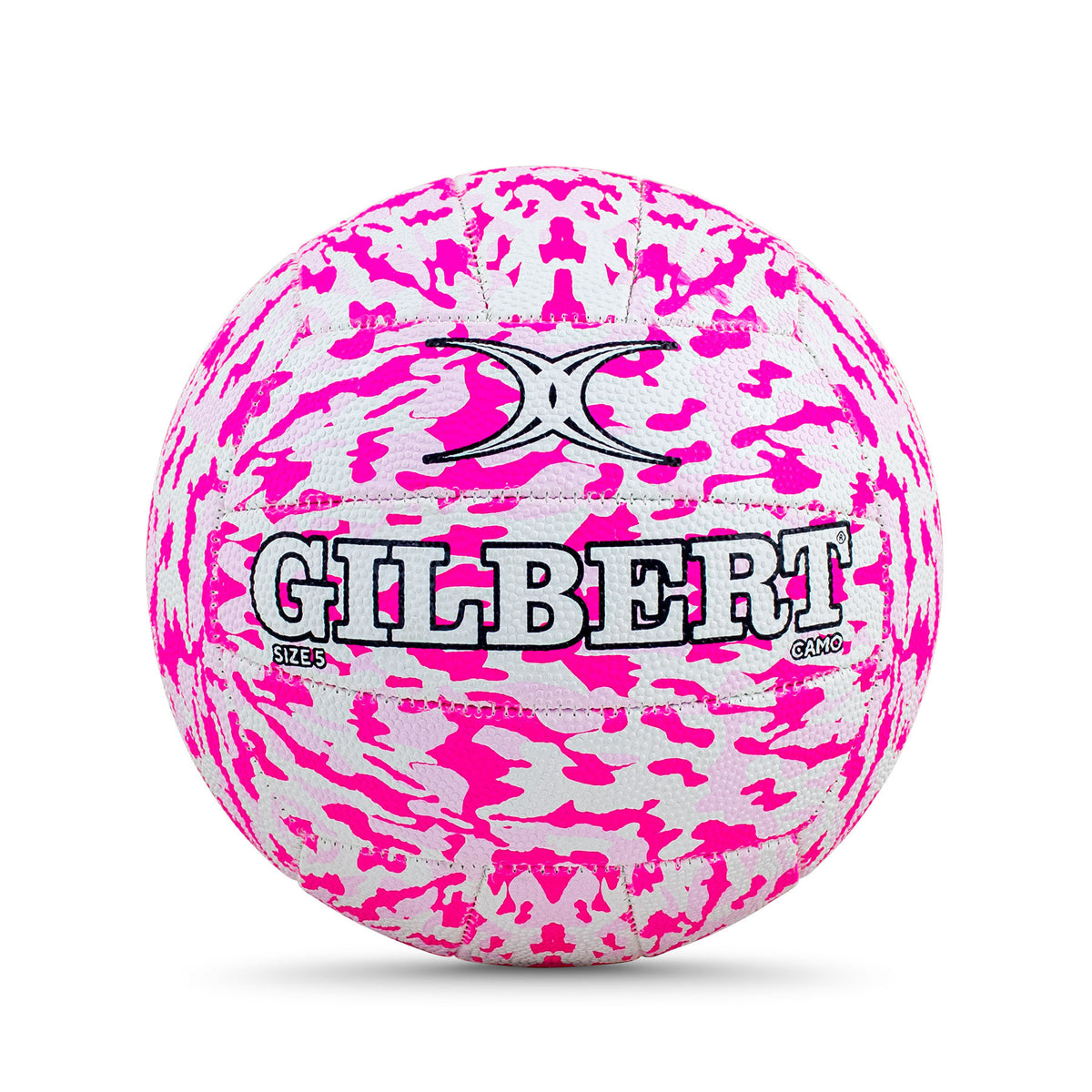 Gilbert Supporter Netball - Pink Camo (Size 5, 4)