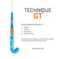 Grays GT4 Junior Composite Hockey Stick - Blue (34")