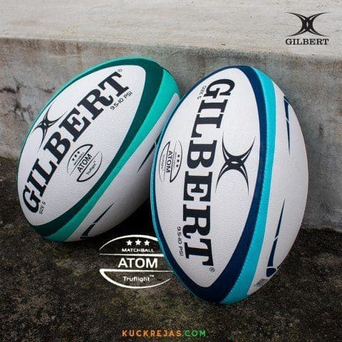 Gilbert Atom Match Rugby Ball
