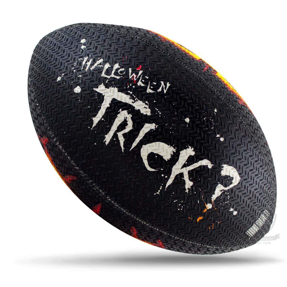 Gilbert Randoms Rugby Ball - Halloween (Size 5) - Image 2