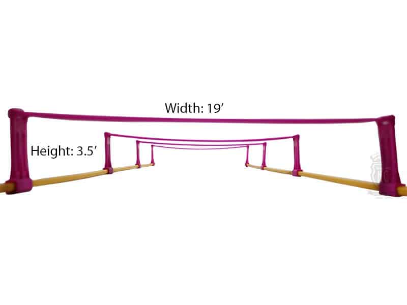 Trident Elevated Speed Ladder - 6M - Image 2