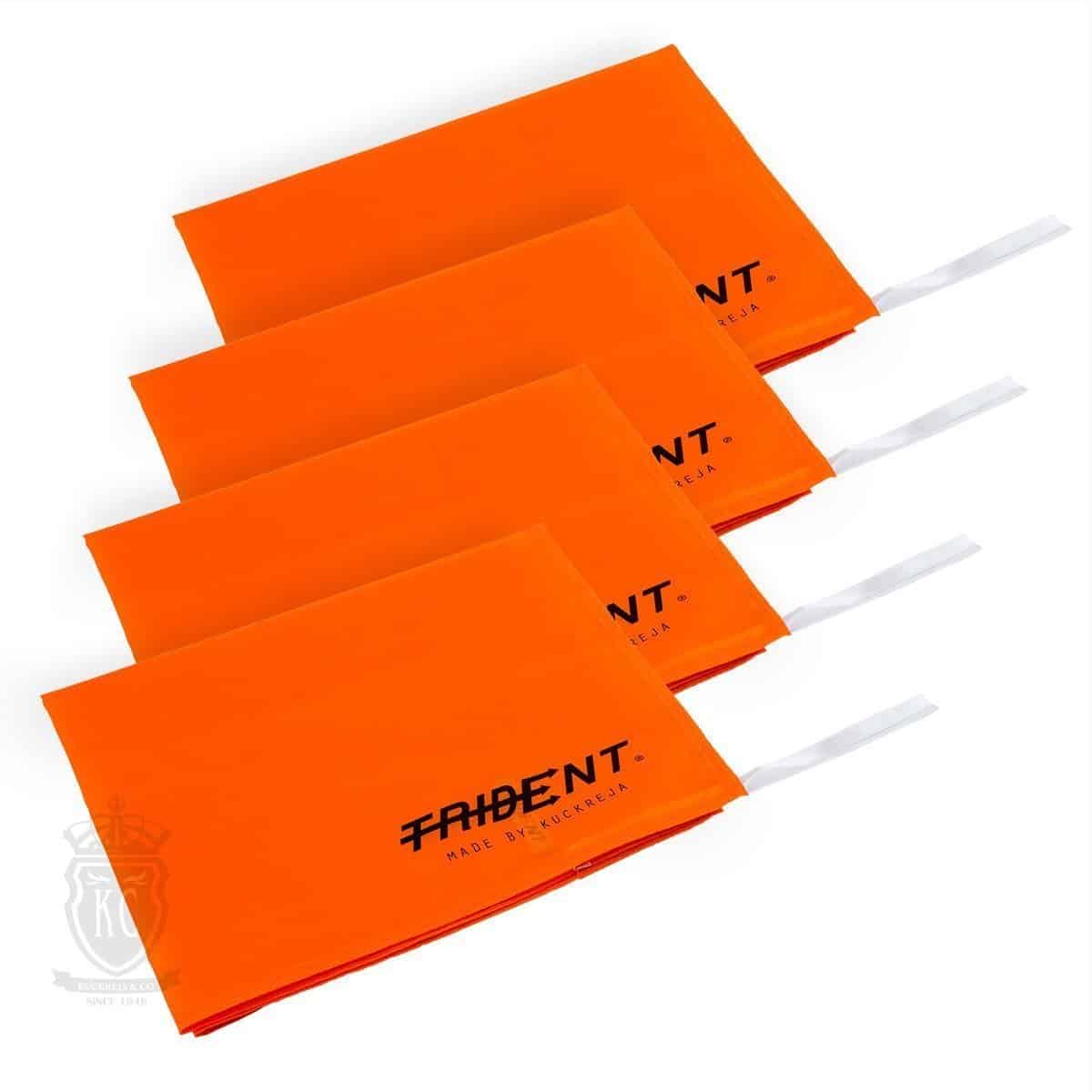 Trident Spare Corner Flags - Set of 4 (Neon Squares) - Image 2