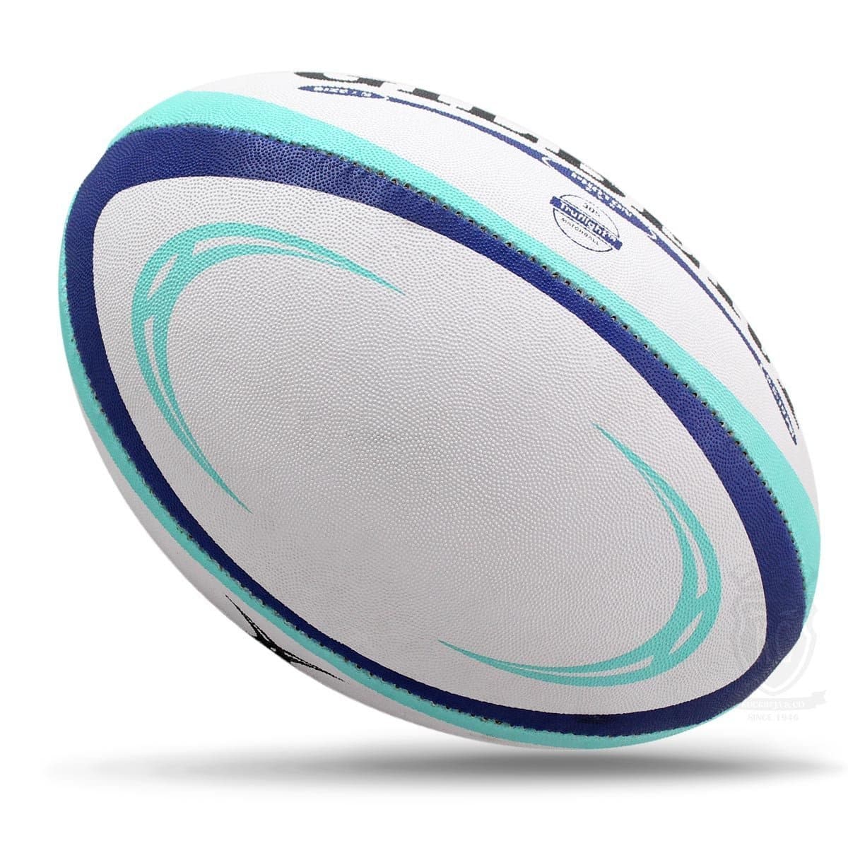 Gilbert Photon Match Rugby Ball - Blue (Size 5) - Image 3