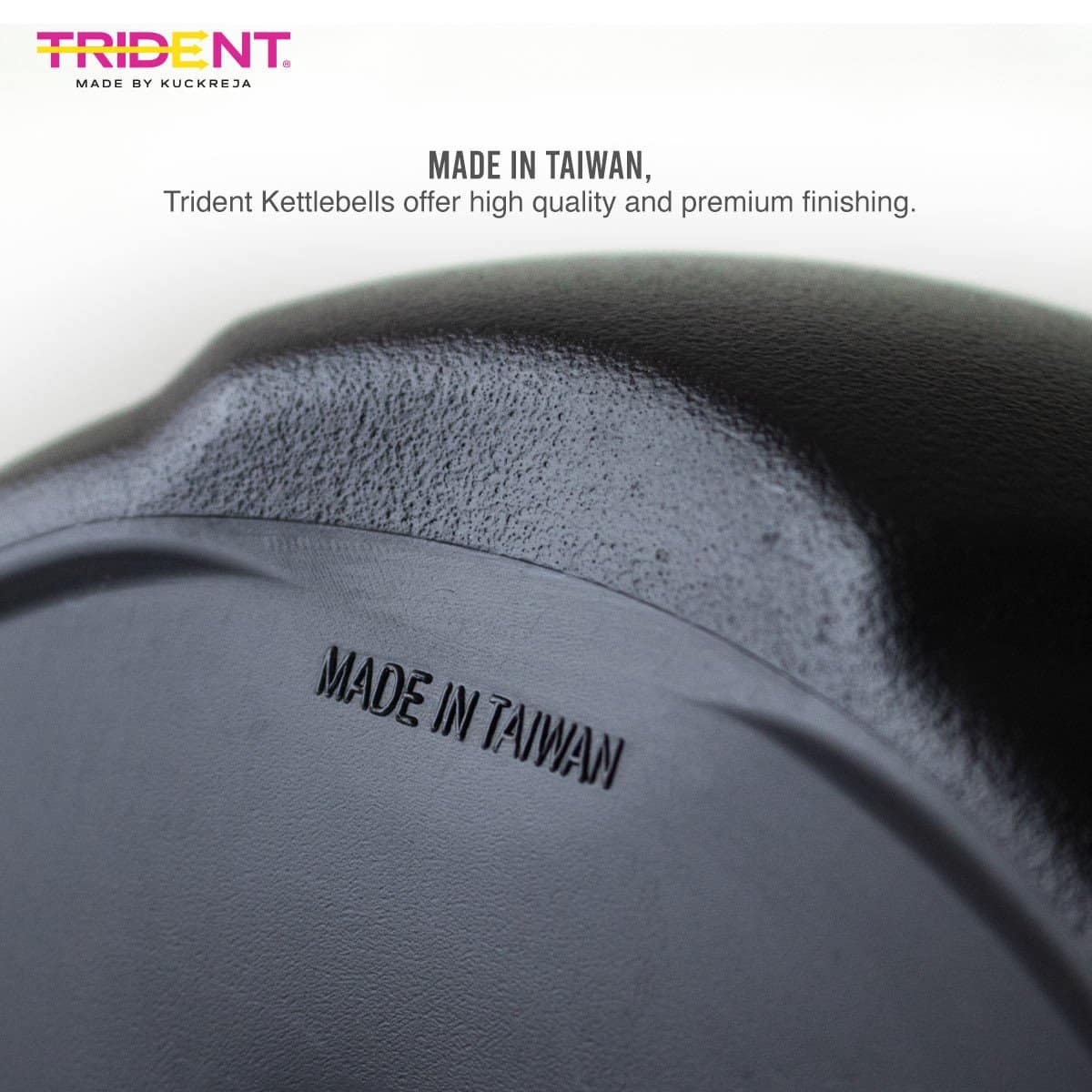 Trident Master Premium Molded Kettlebell - 12kg - Image 2