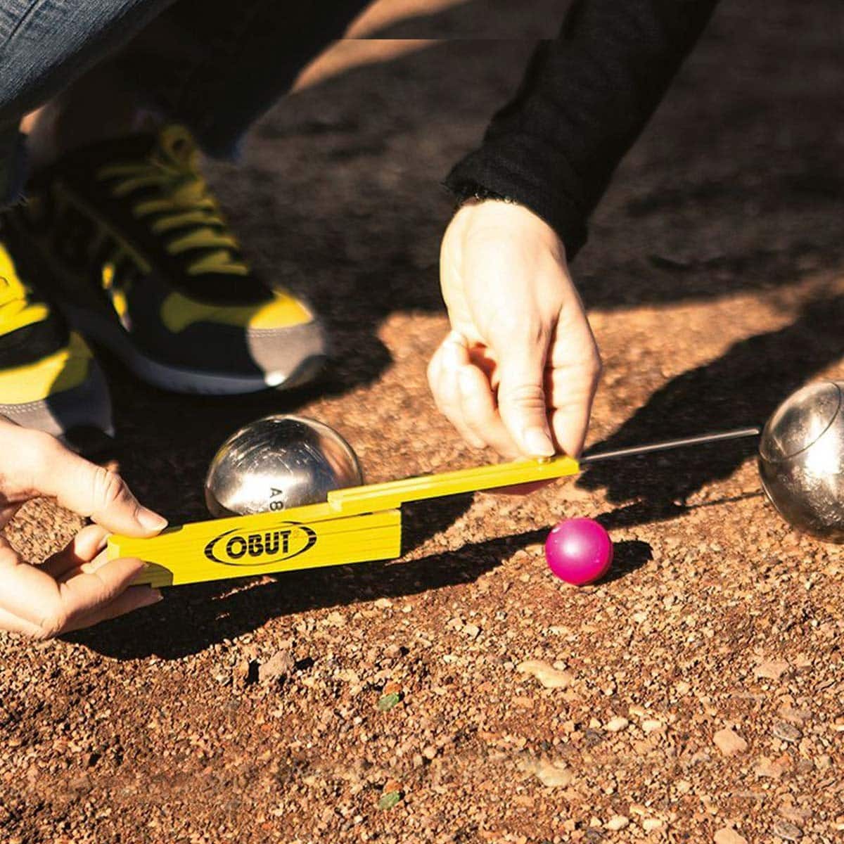 Obut Petanque Folding Ruler - Yellow - Image 2