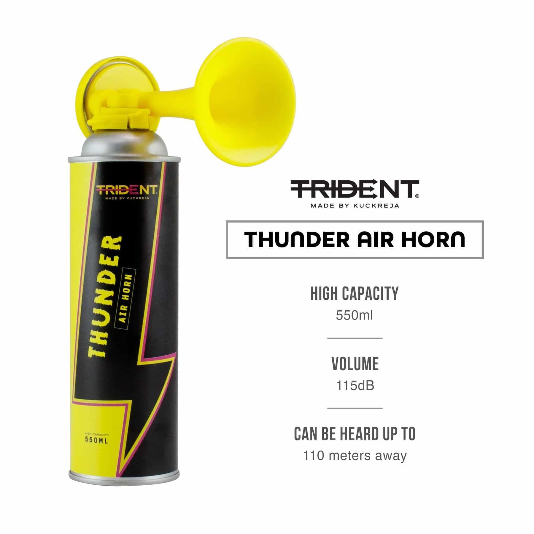 Trident Thunder Air Horn - 550ml - Image 4