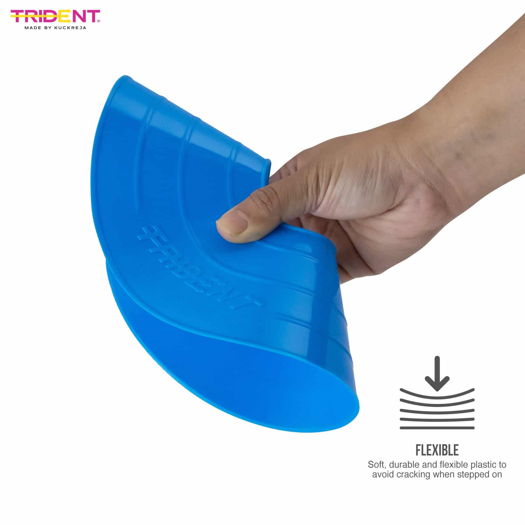 Trident Premium Disco Cone Set - 40 Pieces (Multicolour) - Image 2