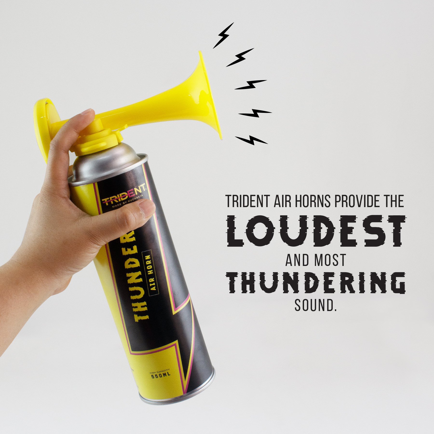 Trident Thunder Air Horn - 550ml - Image 2