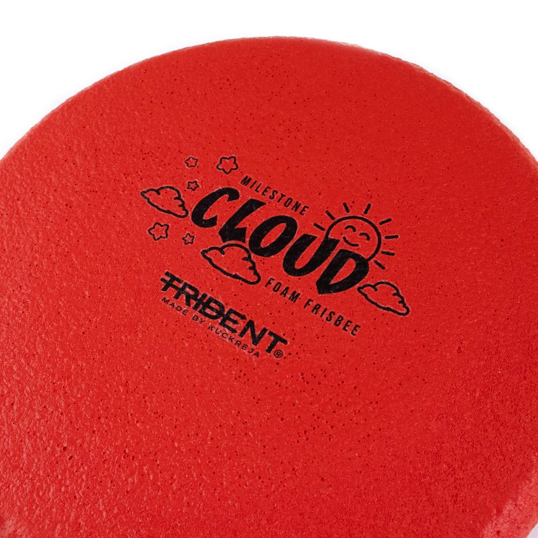 Trident Milestone Cloud Foam Frisbee - Red - Image 8