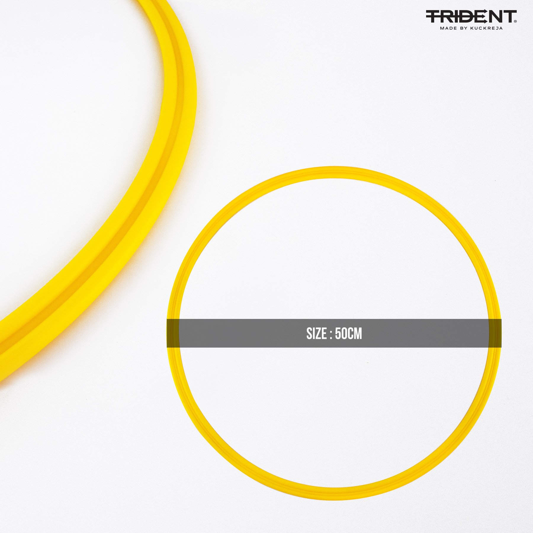 Trident Milestone Speed Rings - Yellow (Set of 10) - Image 4