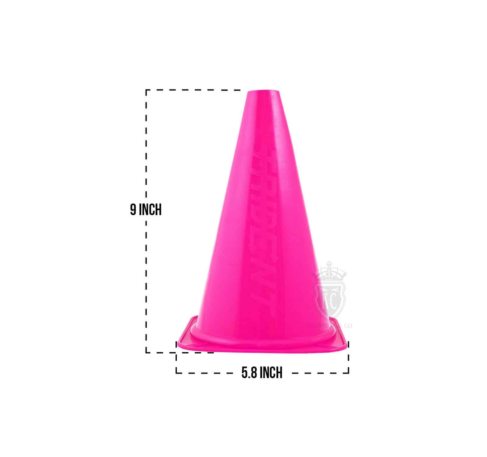 Trident 9" Cone - Pink - Image 2