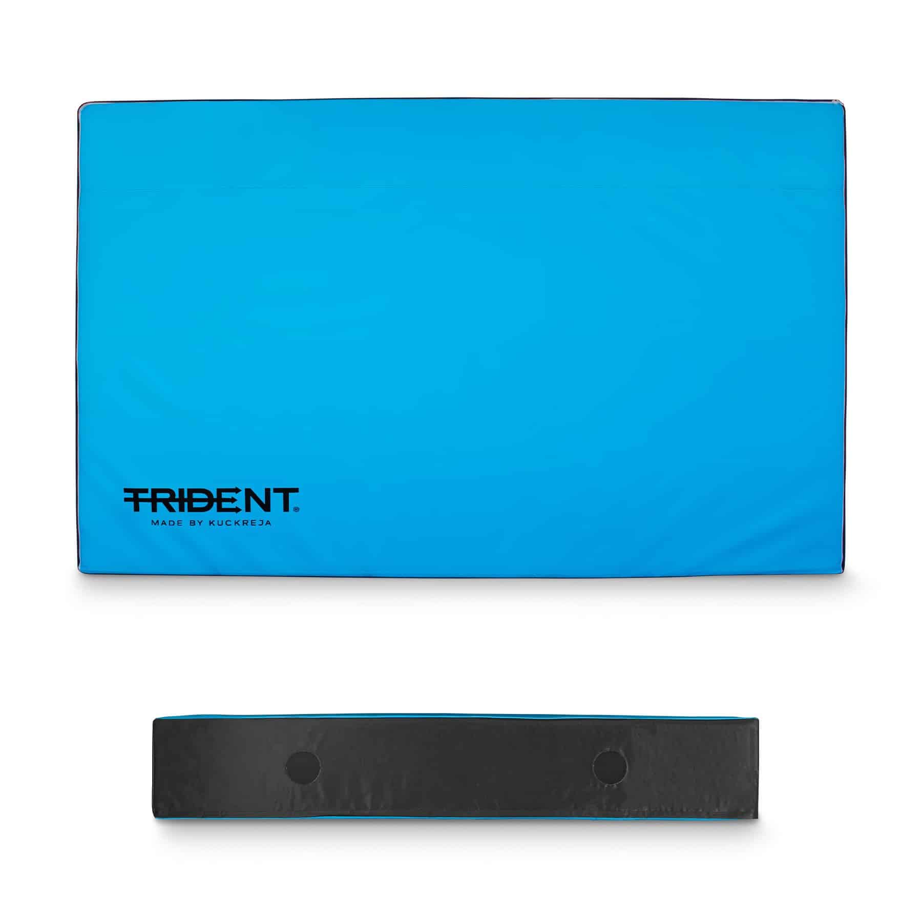 Trident High Jump Landing Mat - 10' x 6' x 12" (Blue/Black) - Image 6