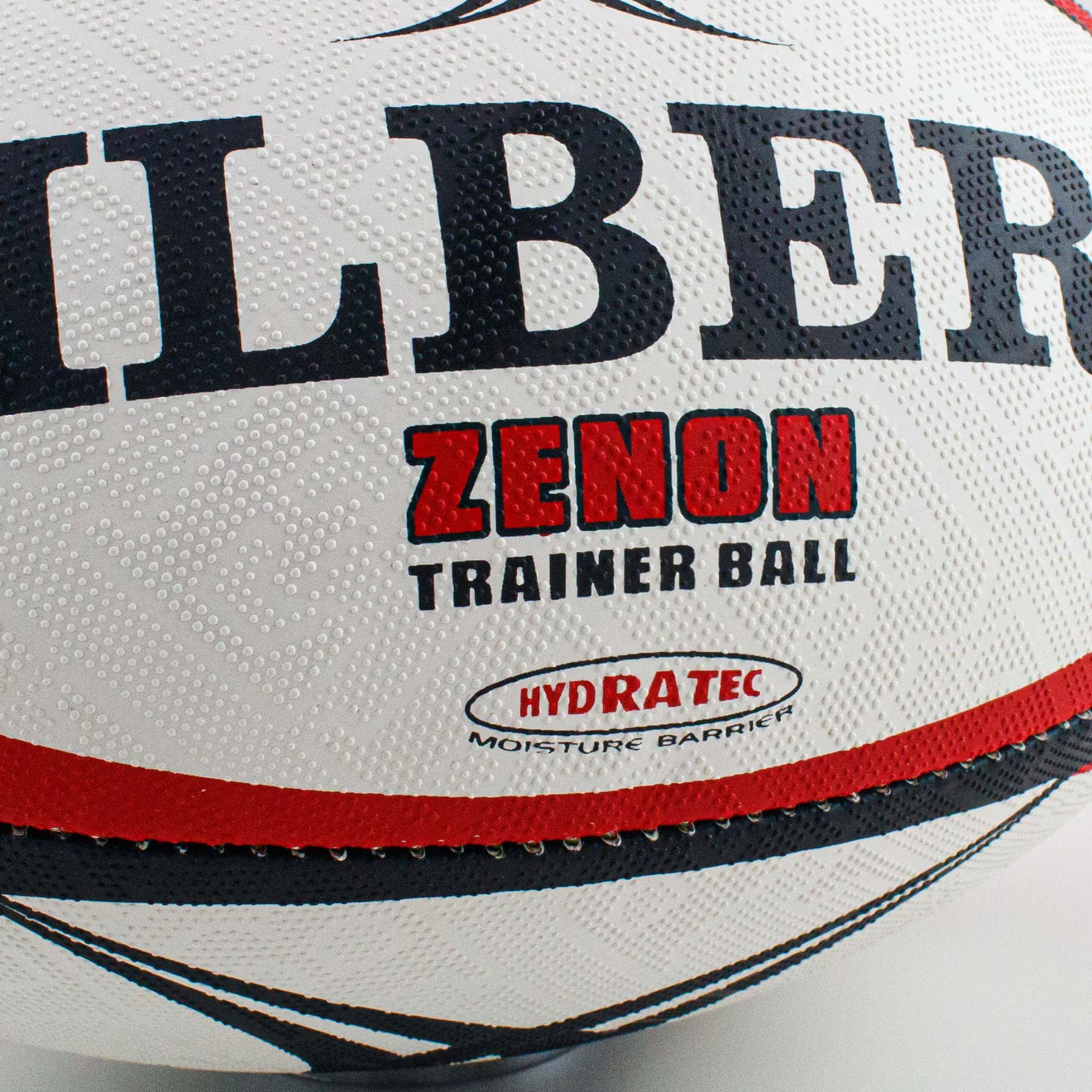 Gilbert Zenon Rugby Ball - Red (Size 5, 4, 3) - Image 4