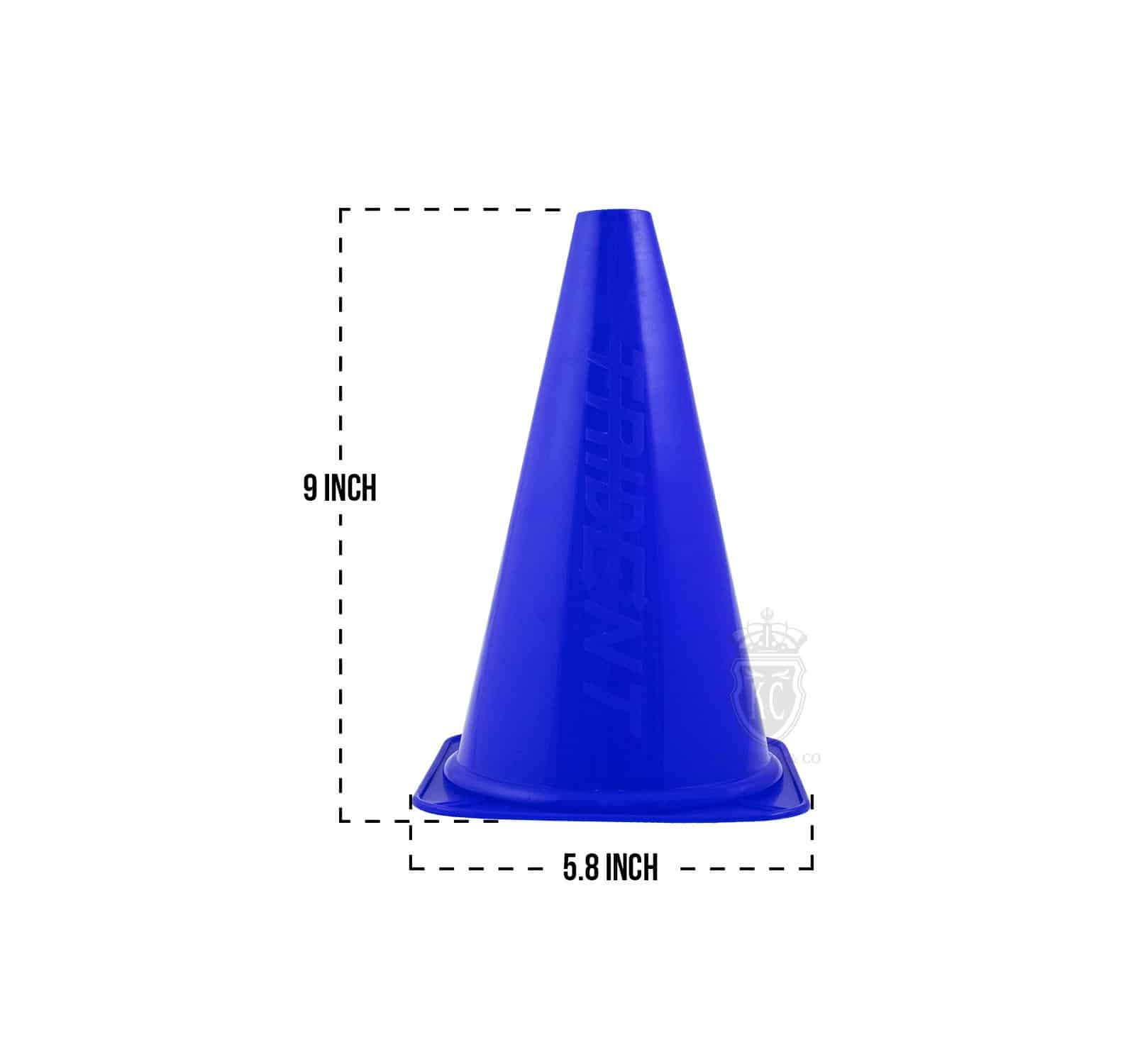 Trident 9" Cone - Blue - Image 2