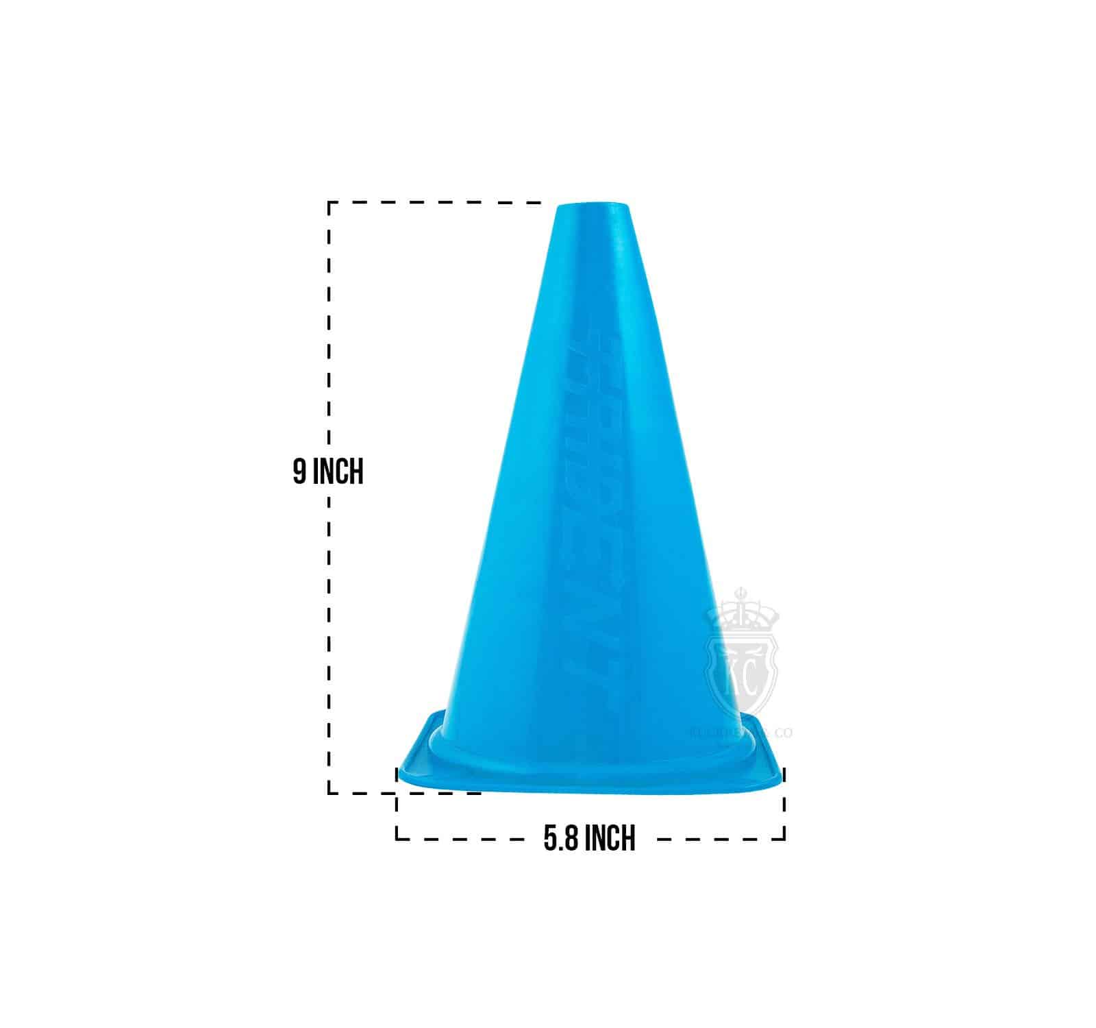 Trident 9" Cone - Sky Blue - Image 2