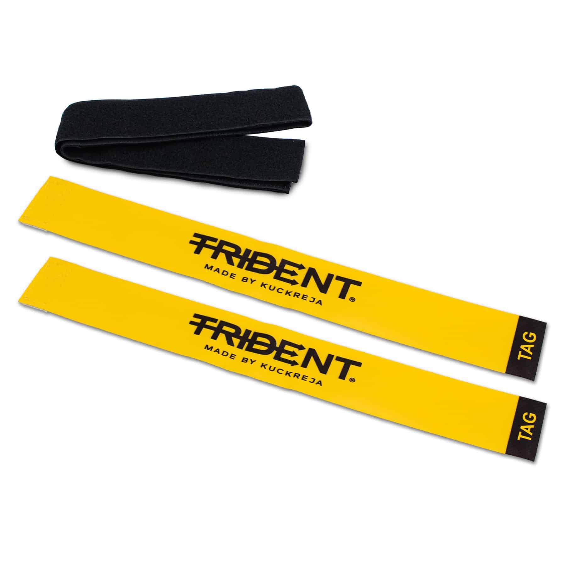 Trident Rugby Tag Belt - Yellow - Image 2