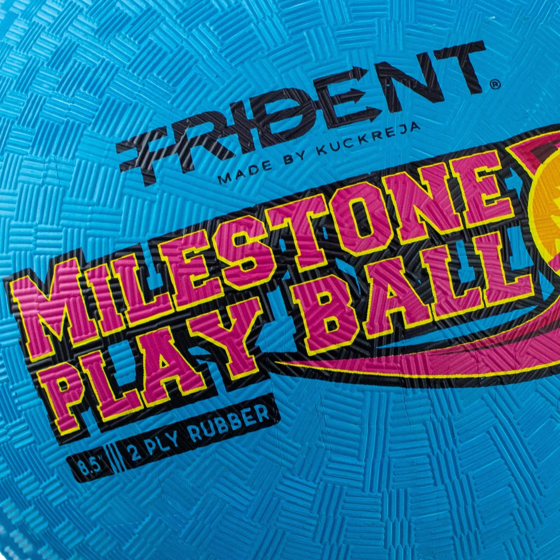 Trident Milestone Playground Ball (Dodgeball) - Blue - Image 6