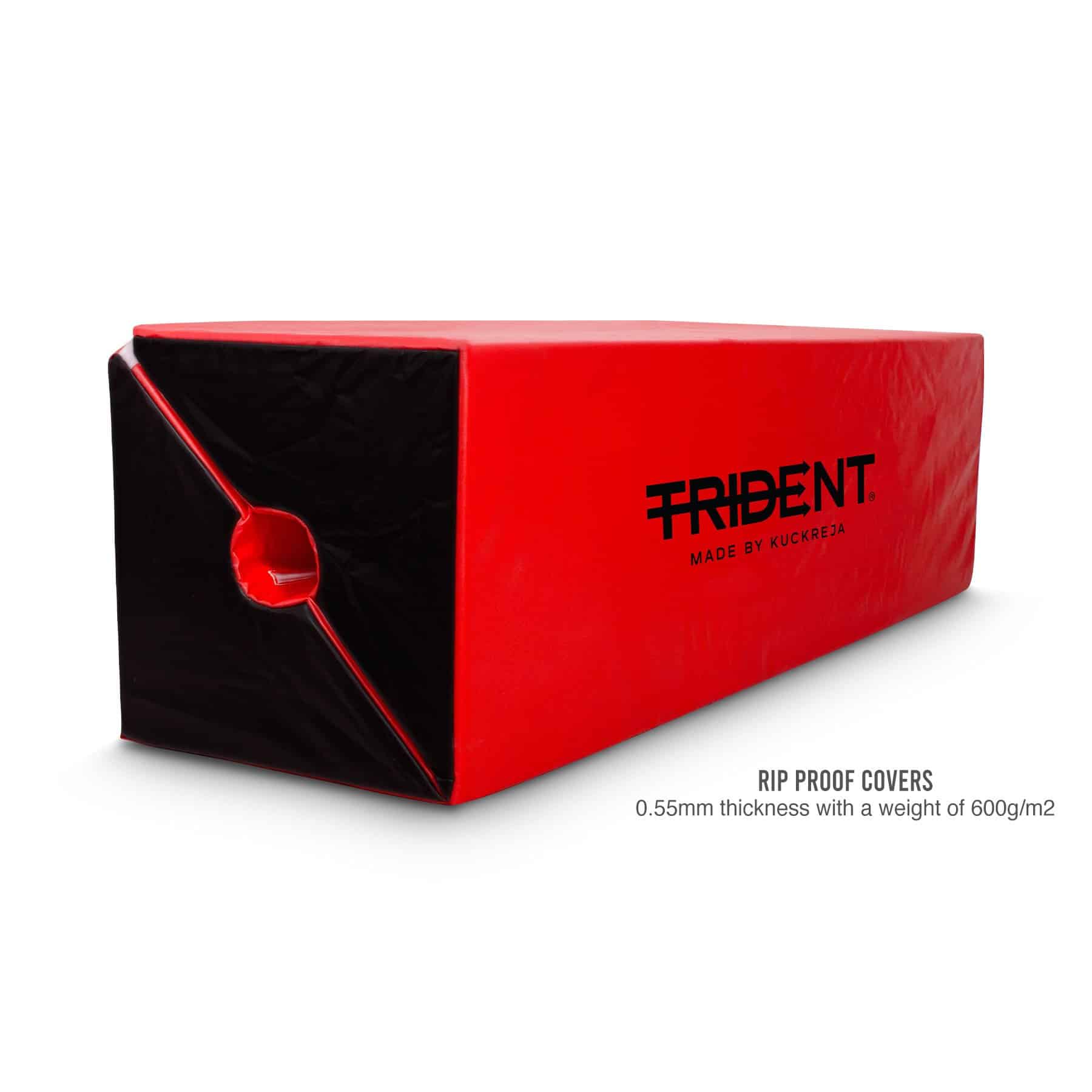 Trident Rugby Post Protectors - 20" x 20" (Set of 4) - Red - Image 3