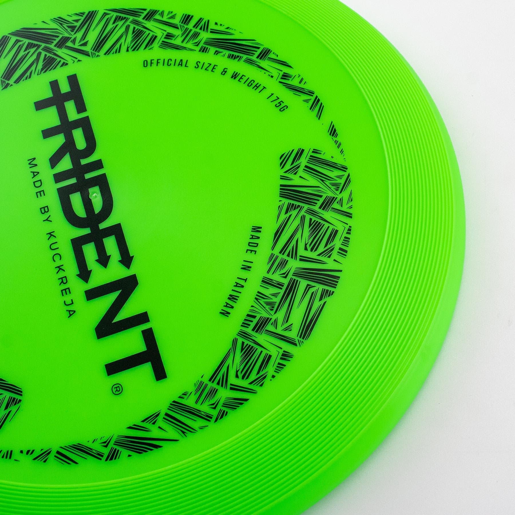 Trident Frisbee 175g – Lime (Slimline) - Image 3