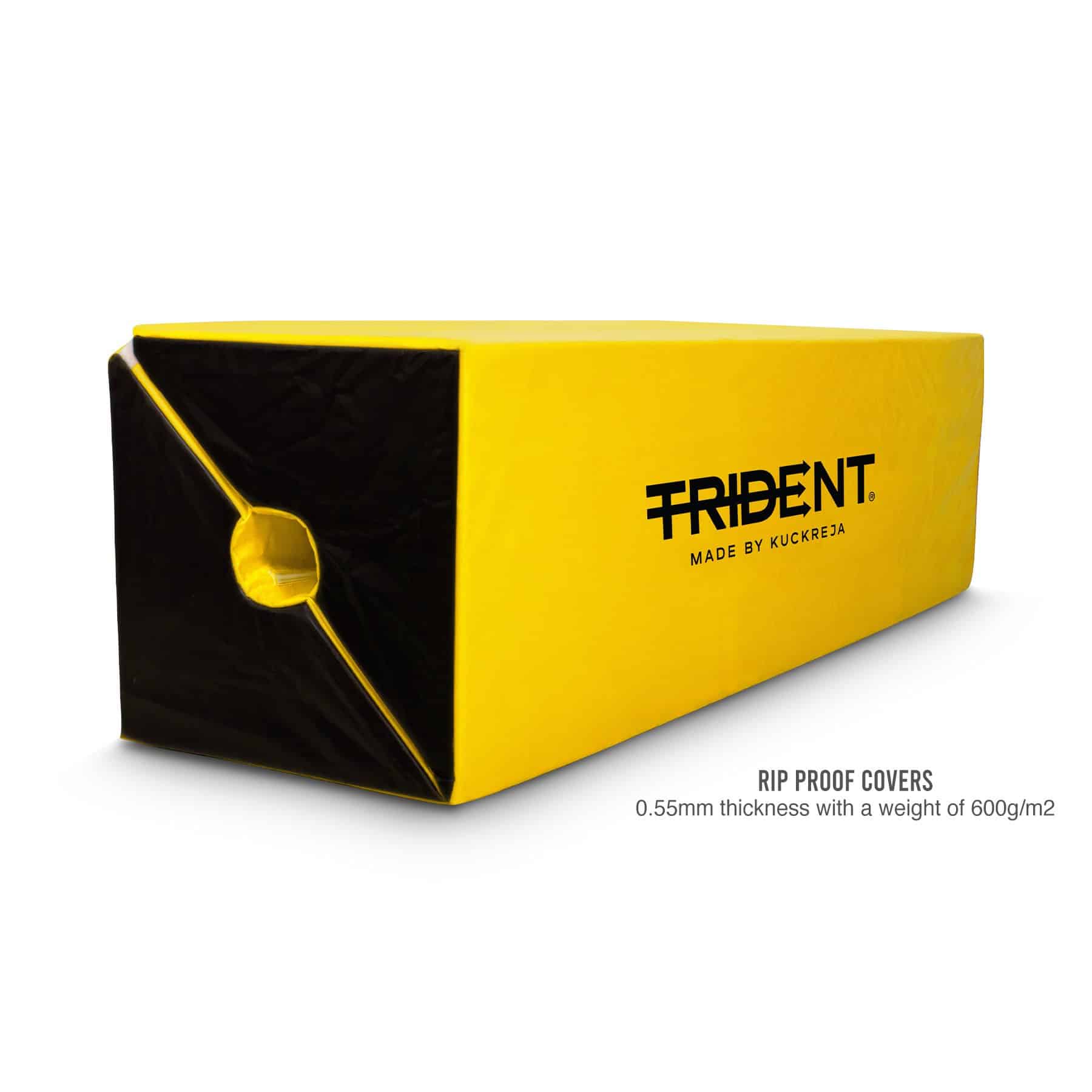 Trident Rugby Post Protectors - 20" x 20" (Set of 4) - Yellow - Image 3