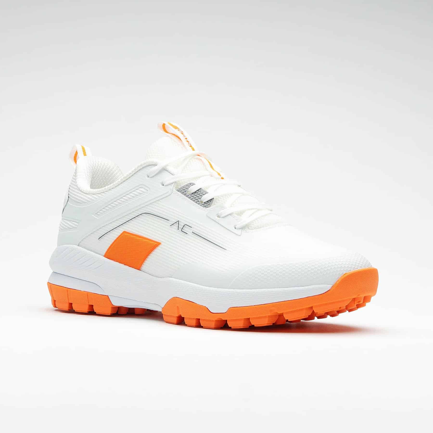 Grays Aero Cage X10 Hockey Shoes - White/Orange - Image 4