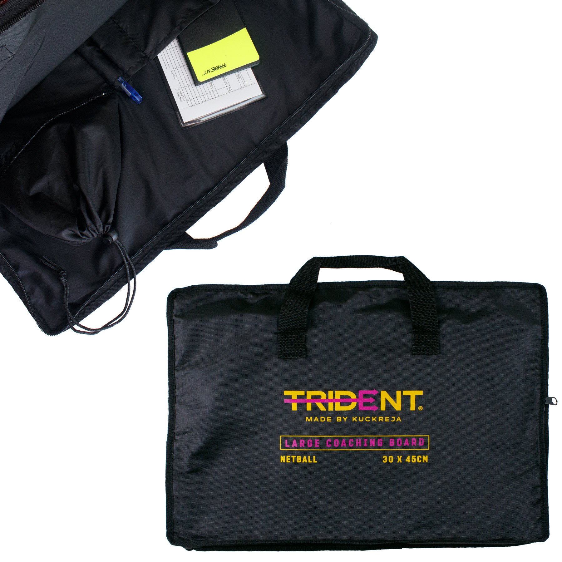 Trident Large Magnetic Coaching Board - Netball (30 x 45cm) - Image 5