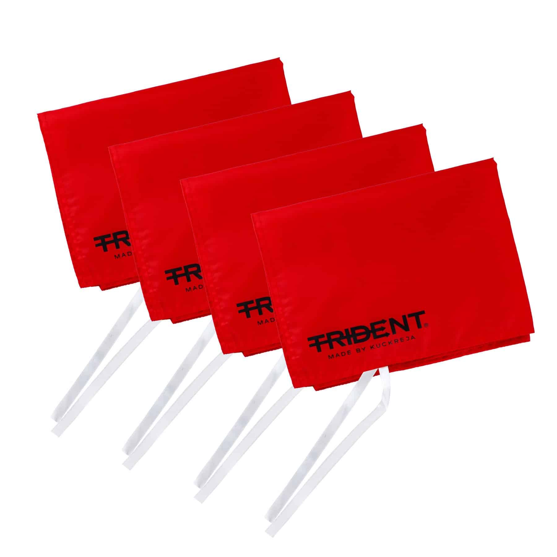 Trident Spare Corner Flags - Set of 4 (Red) - Image 2