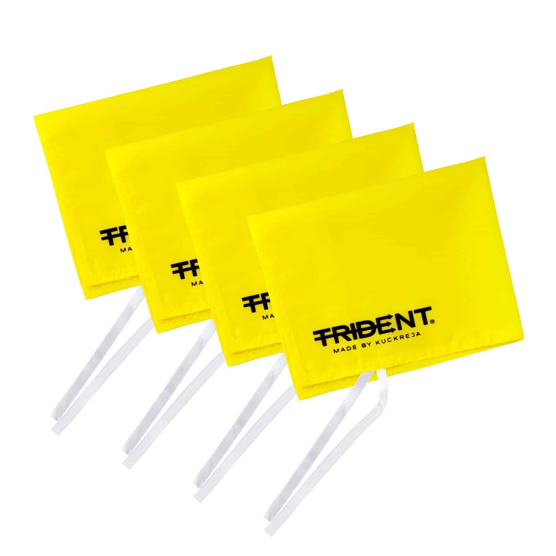 Trident Spare Corner Flags - Set of 4 (Yellow) - Image 2