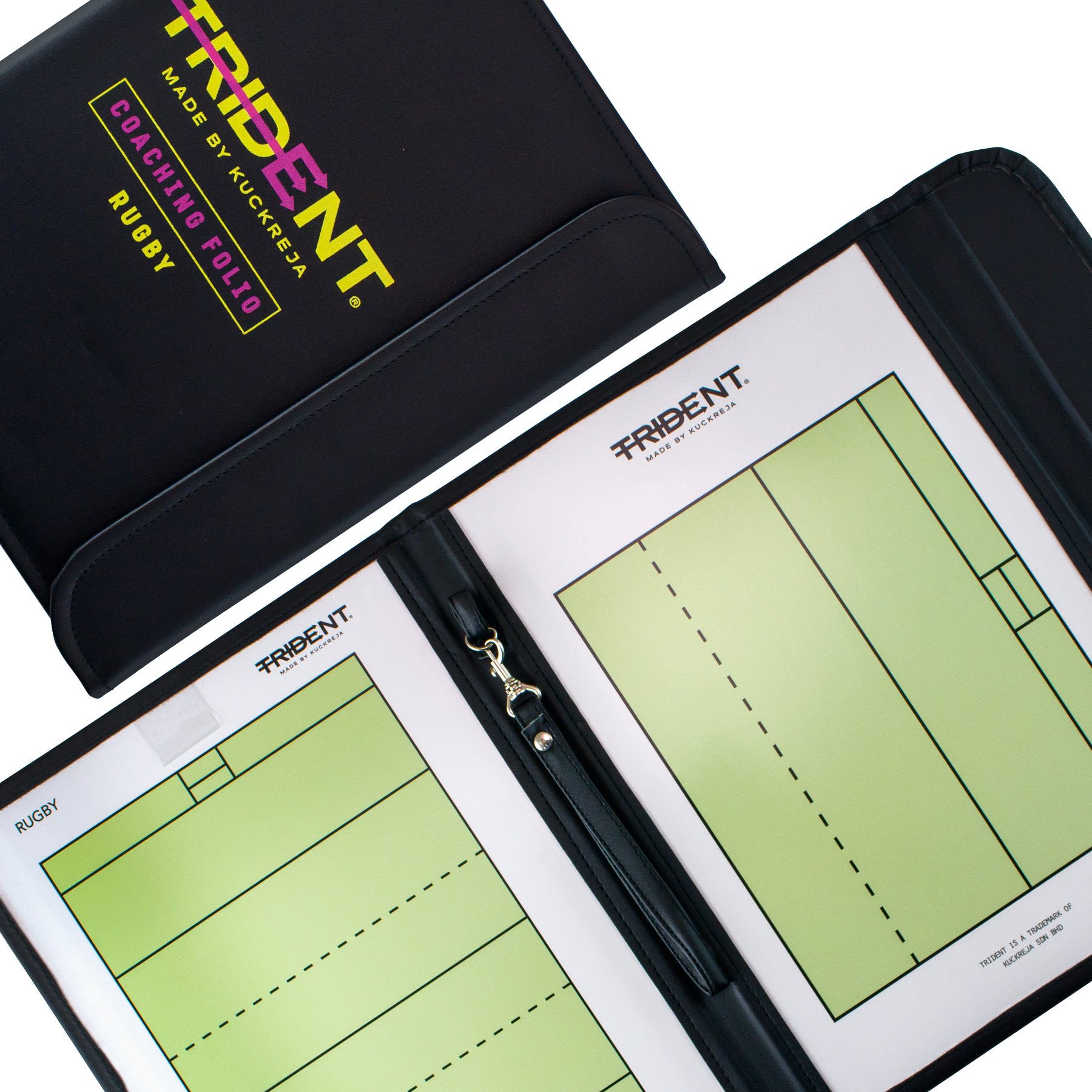 Trident Magnetic Coaching Folio - Rugby - Image 3