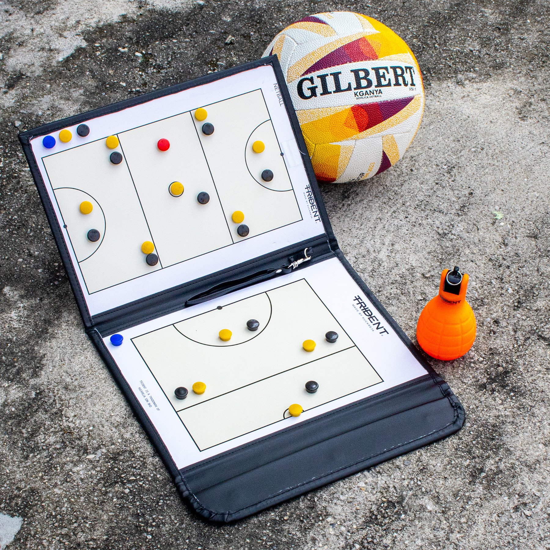 Trident Magnetic Coaching Folio - Netball - Image 6