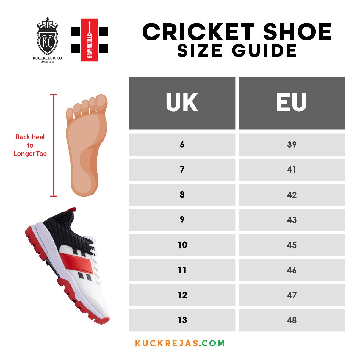 Gray Nicolls Velocity 4.0 Rubber Cricket Shoes - Image 7