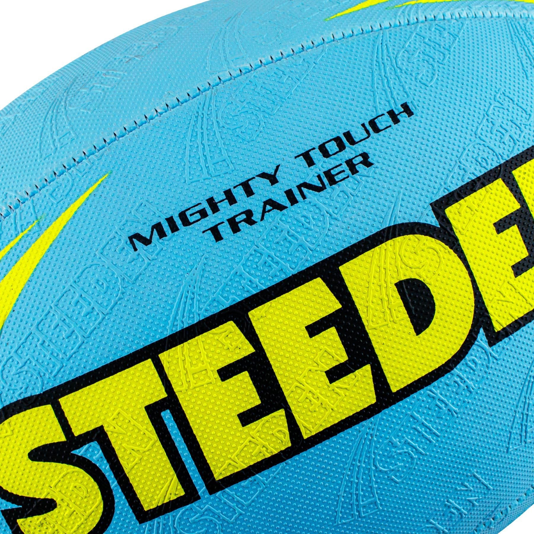 Steeden Mighty Touch Rugby Ball - Sky Blue - Image 5