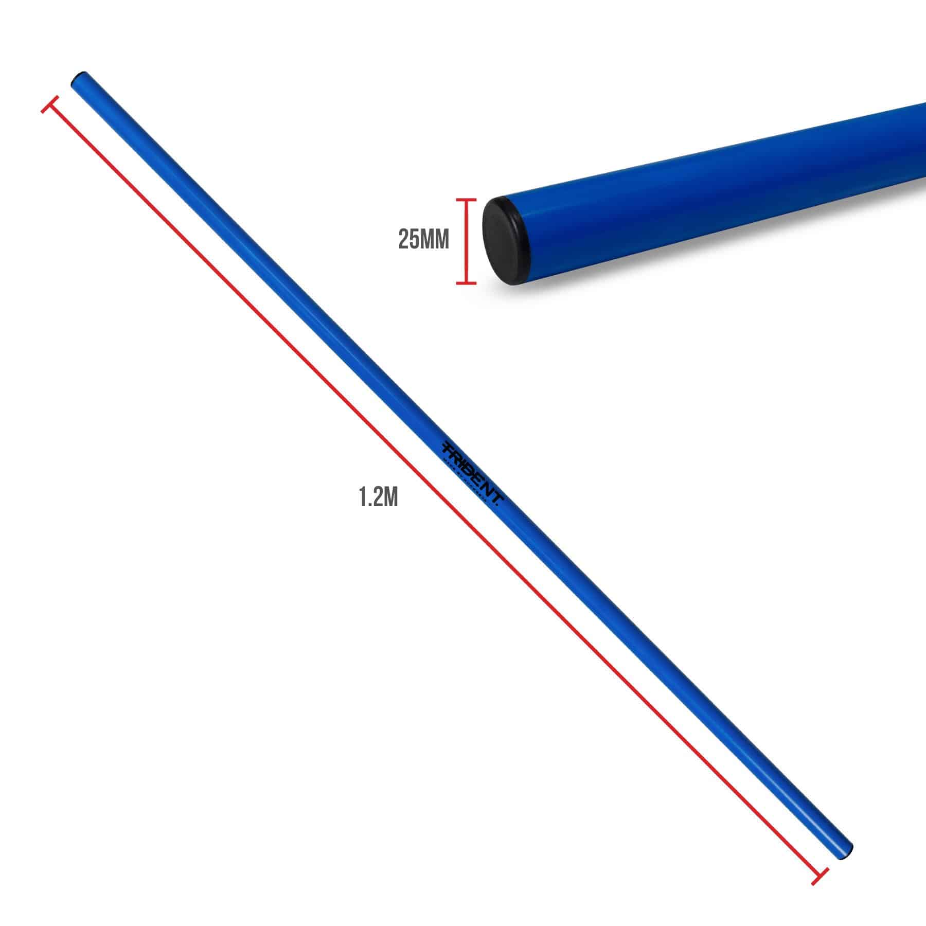 Trident 25mm Plastic Crossbar - 1.2m (Blue) - Image 2
