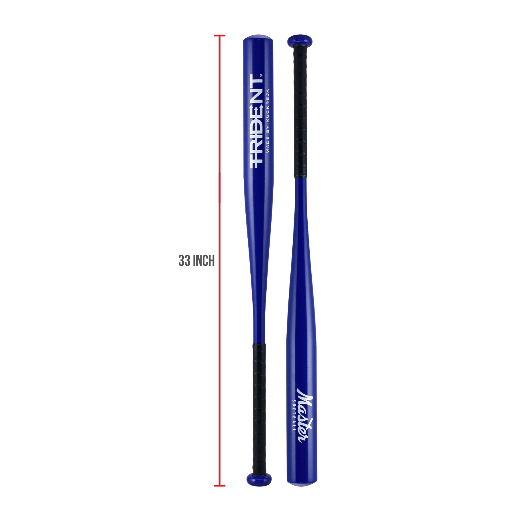 Trident Master Softball Bat - Blue (33") - Image 5