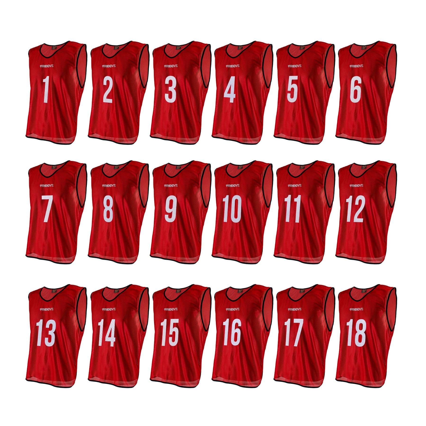 Trident Bibs with Bag - Red (1-18) - Image 2