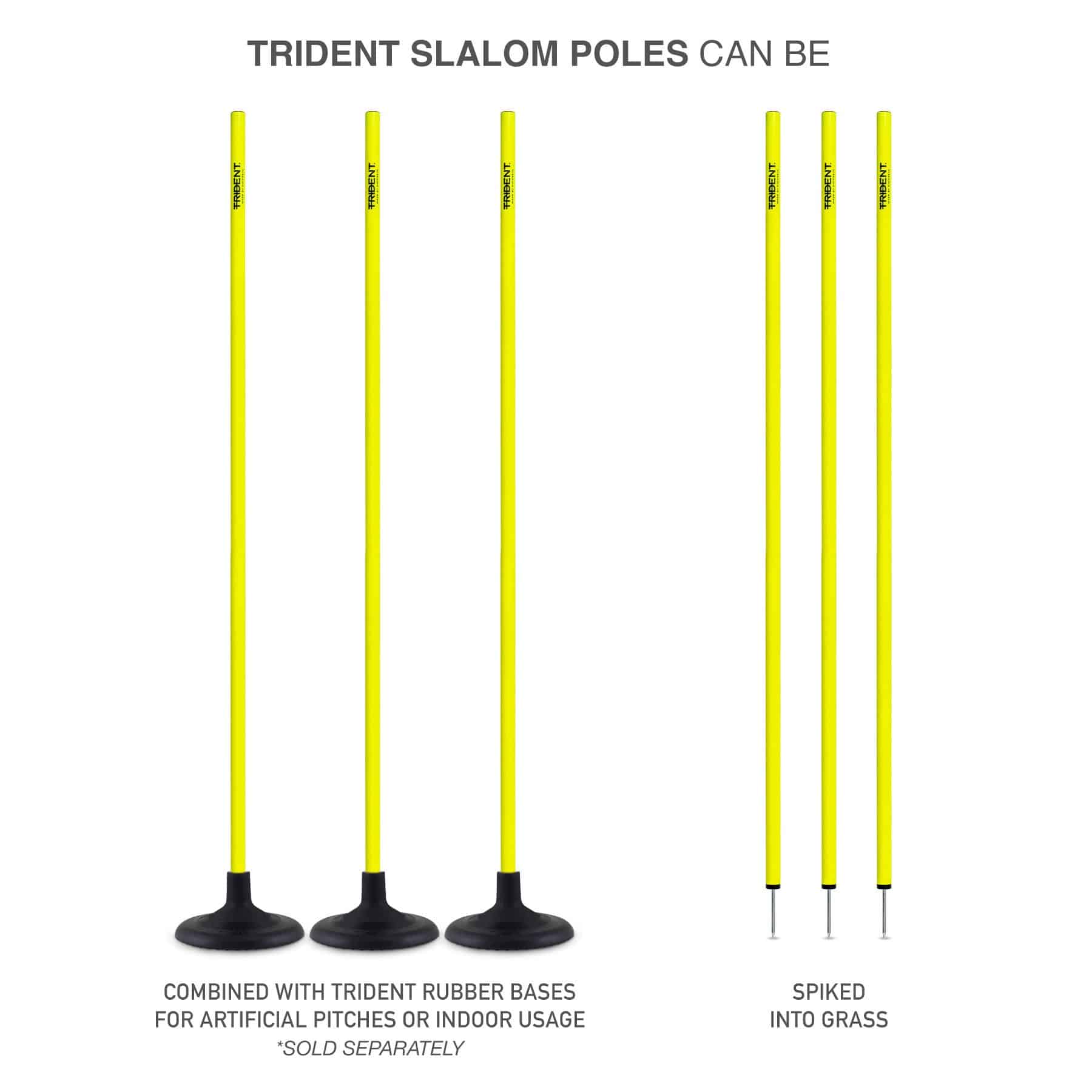 Trident Slalom Pole - Neon - Image 5