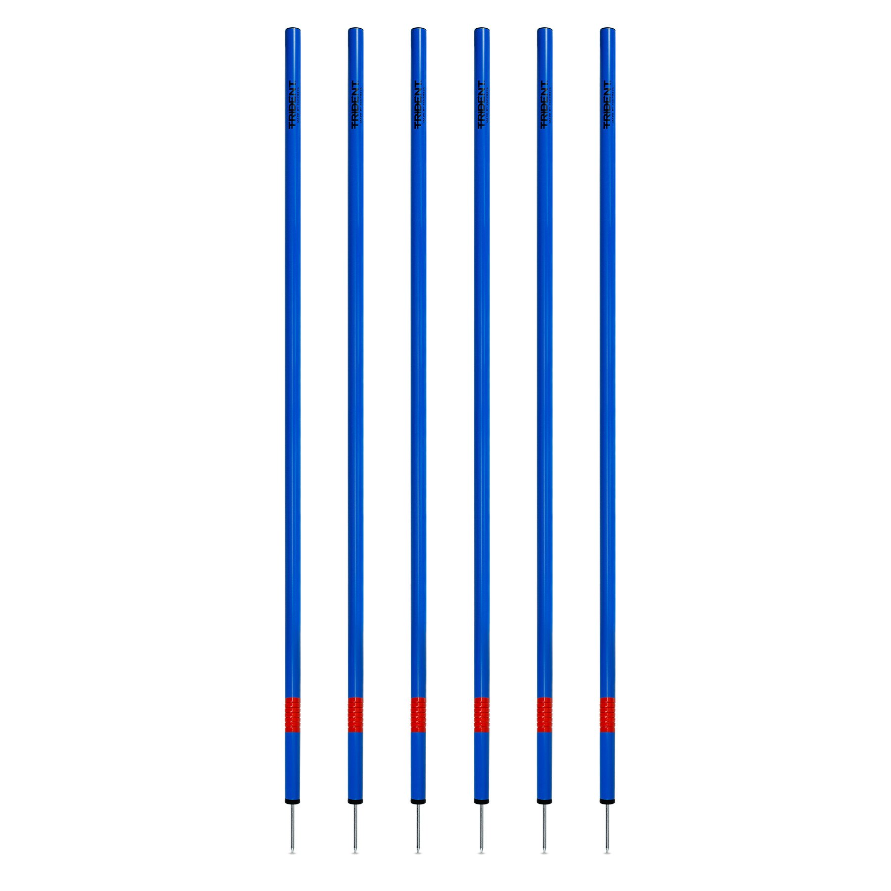 Trident Slalom Pole with Spring - Blue - Image 2