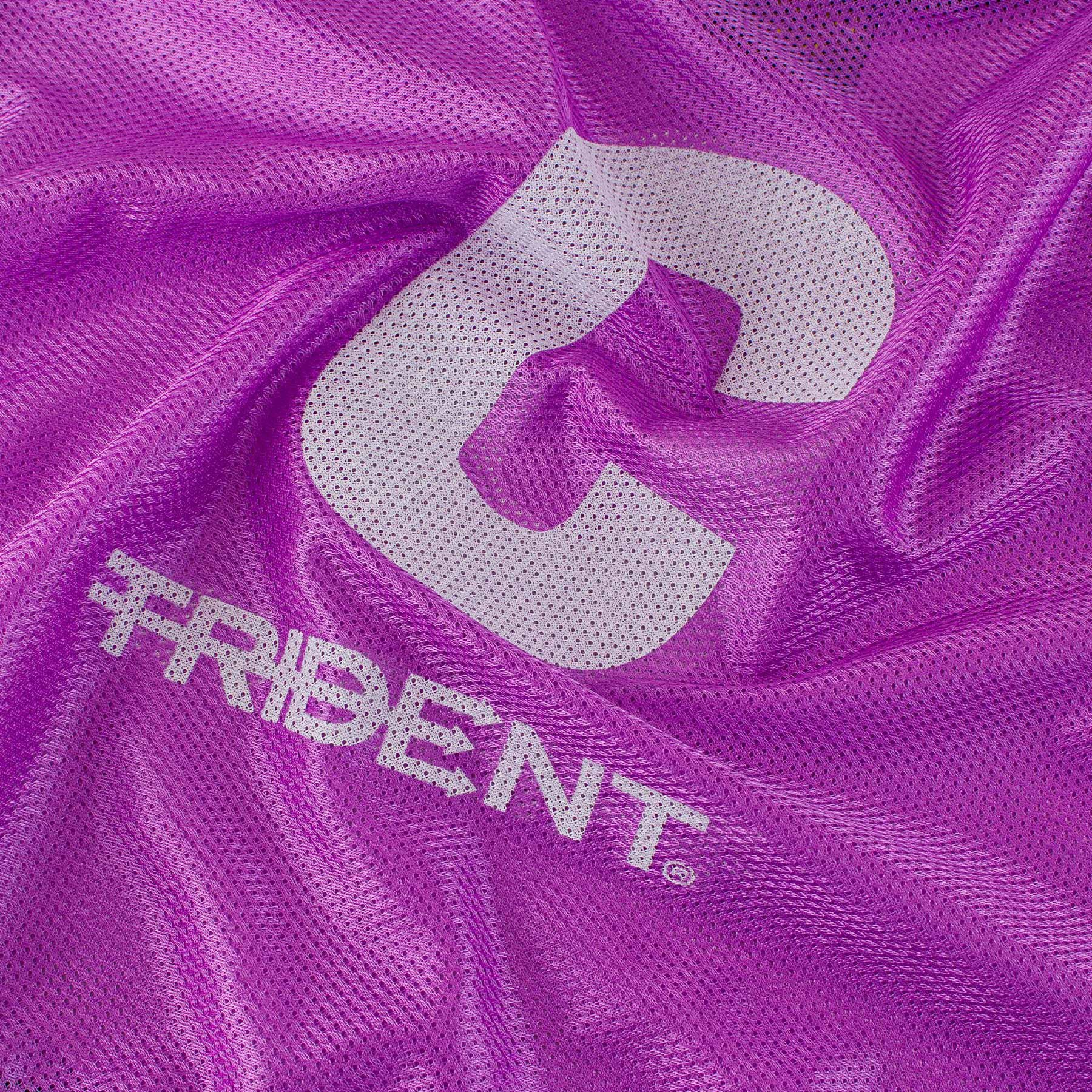Trident Netball Bibs Set – Purple (Senior, Junior) - Image 2