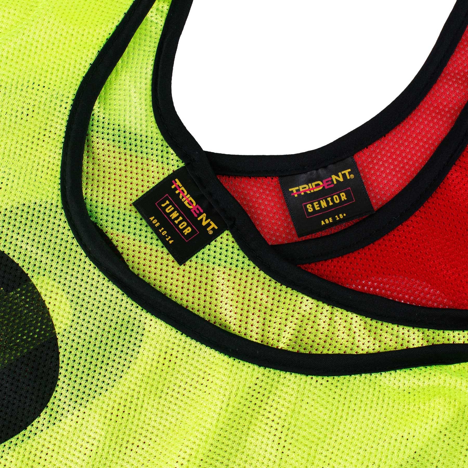 Trident Netball Bibs Set – Pink (Senior, Junior) - Image 4