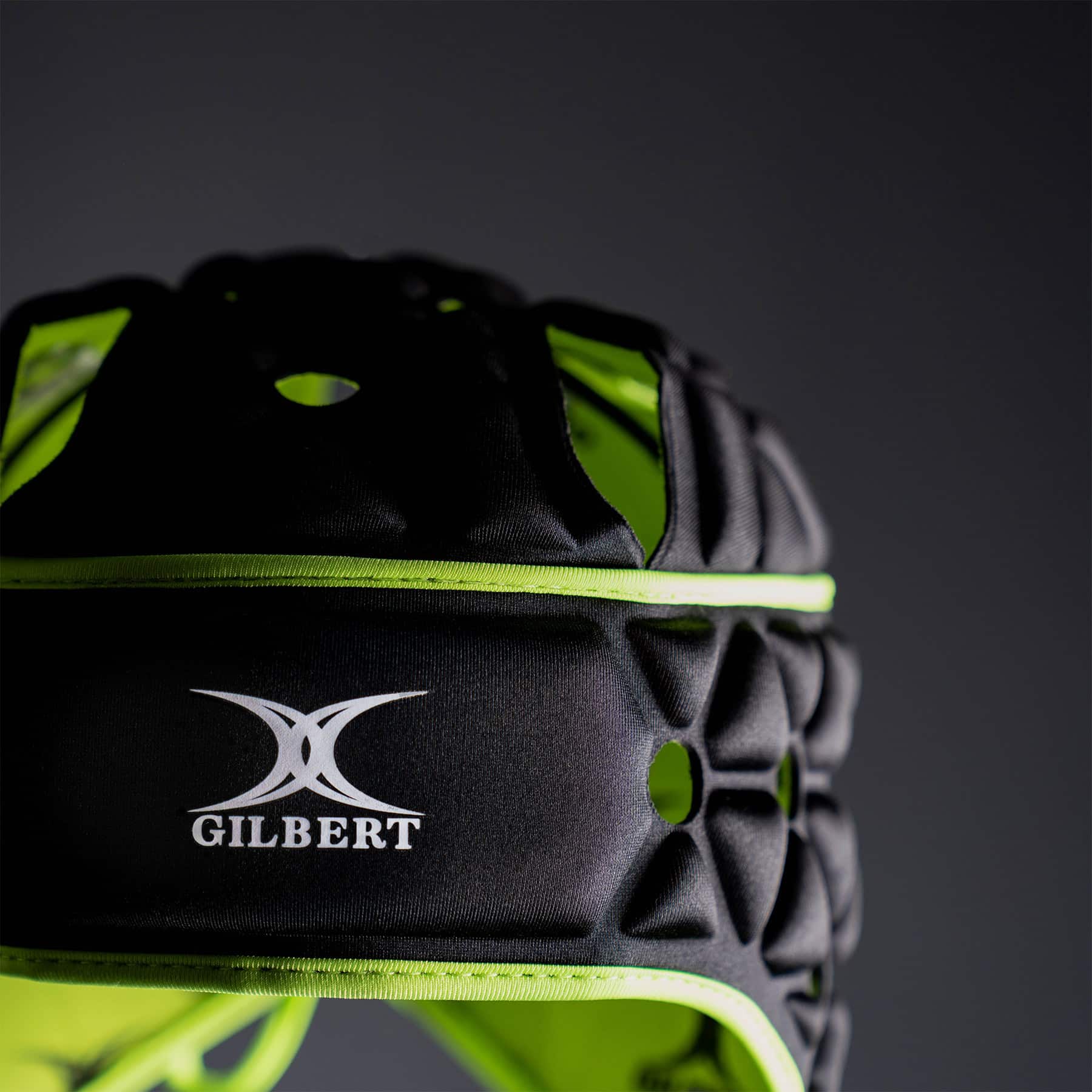 Gilbert Air Headguard - Black/Yellow - Image 6