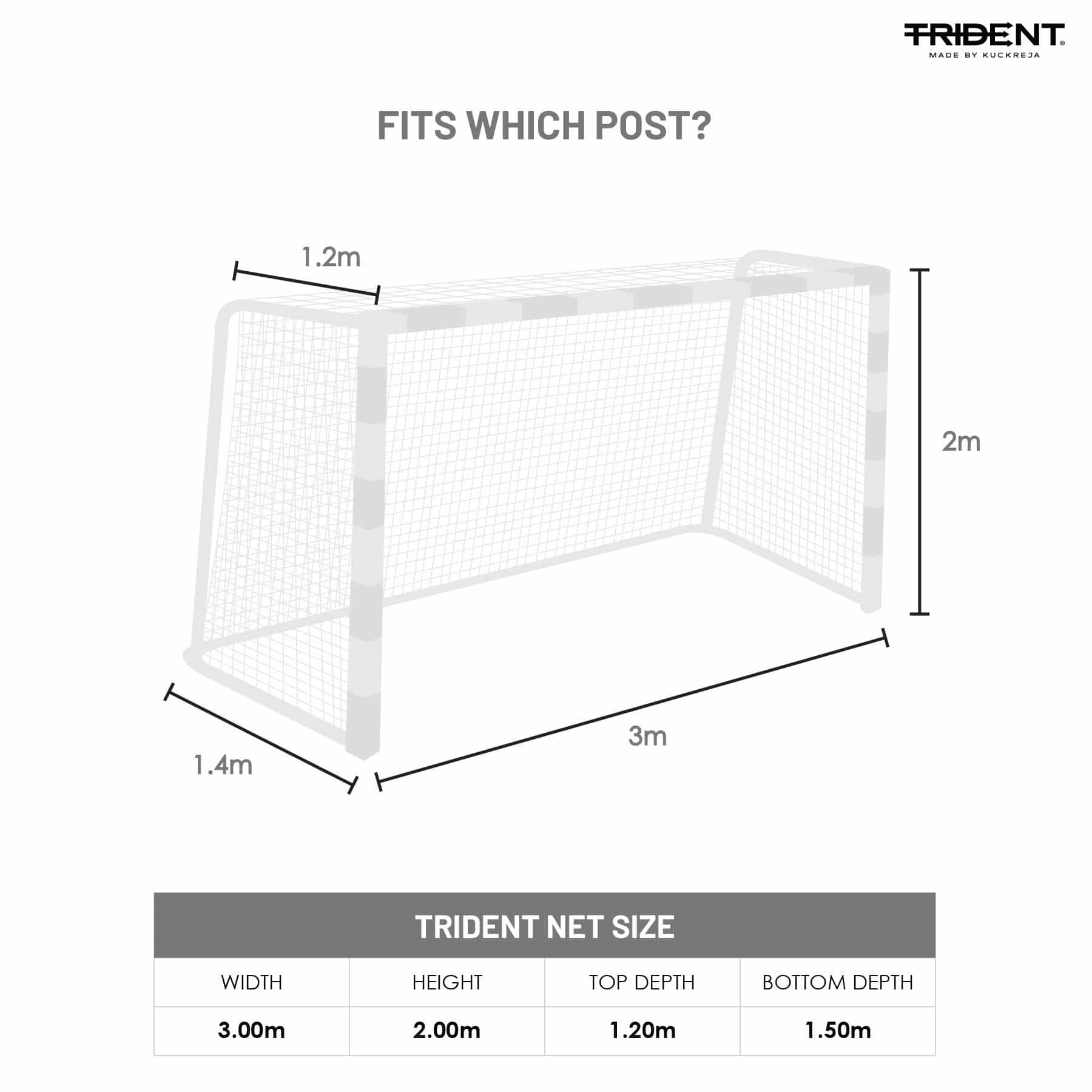 Trident T-30H Handball Net - Image 5
