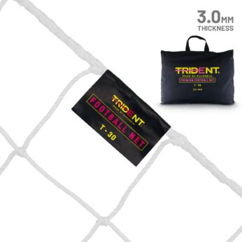 Trident T-30 Football Net (White)