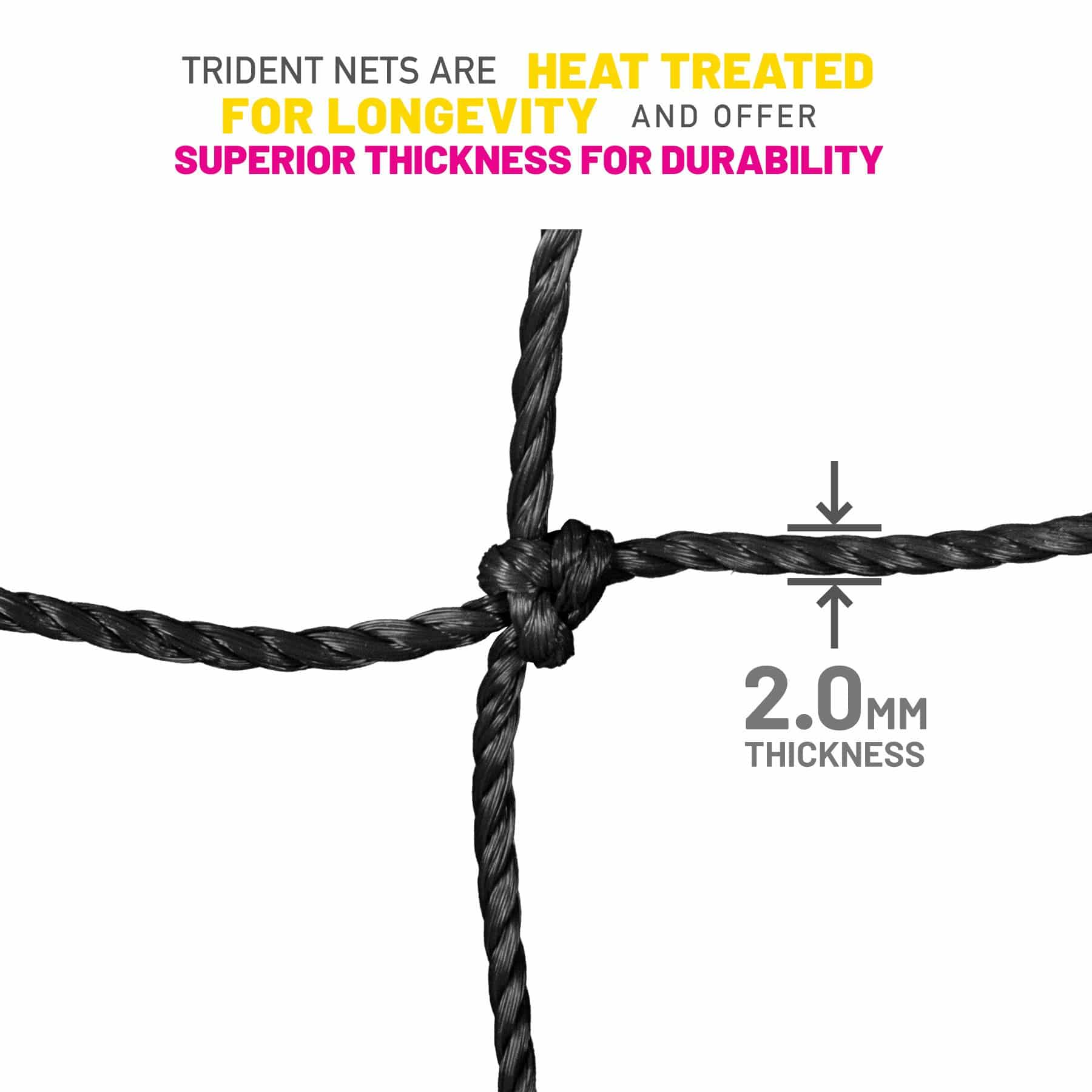 Trident T-20FHN Hockey Net - Image 2