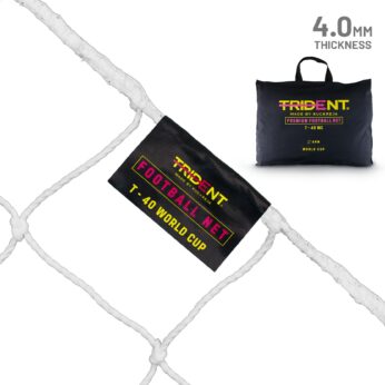 Trident T-40 World Cup Football Net (White)
