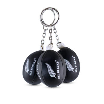Gilbert All Blacks Official Keyring (Black)