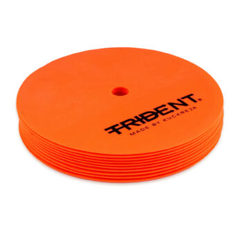 Trident Rubber Agility Dots – Orange (Set of 10)