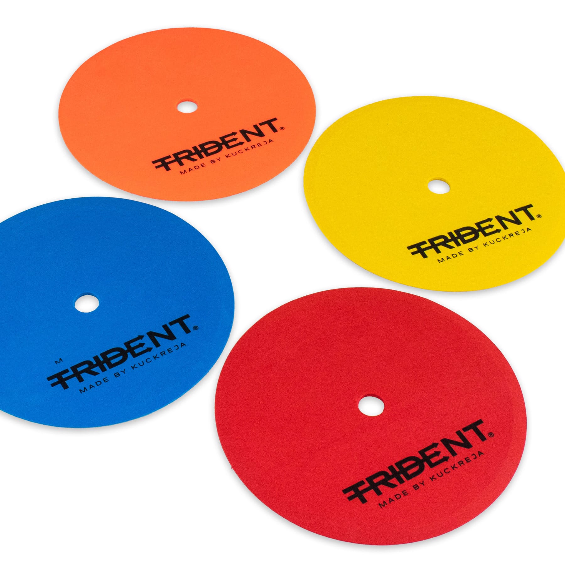 Trident Rubber Agility Dots - Red (Set of 10) - Image 4